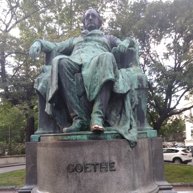 Goethe, Denkmal in Wien